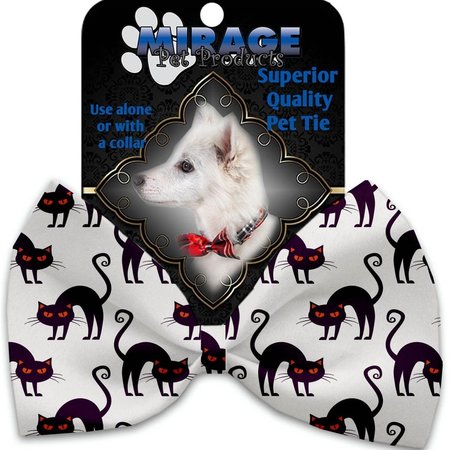MIRAGE PET PRODUCTS Purple Kitties Pet Bow Tie 1351-BT